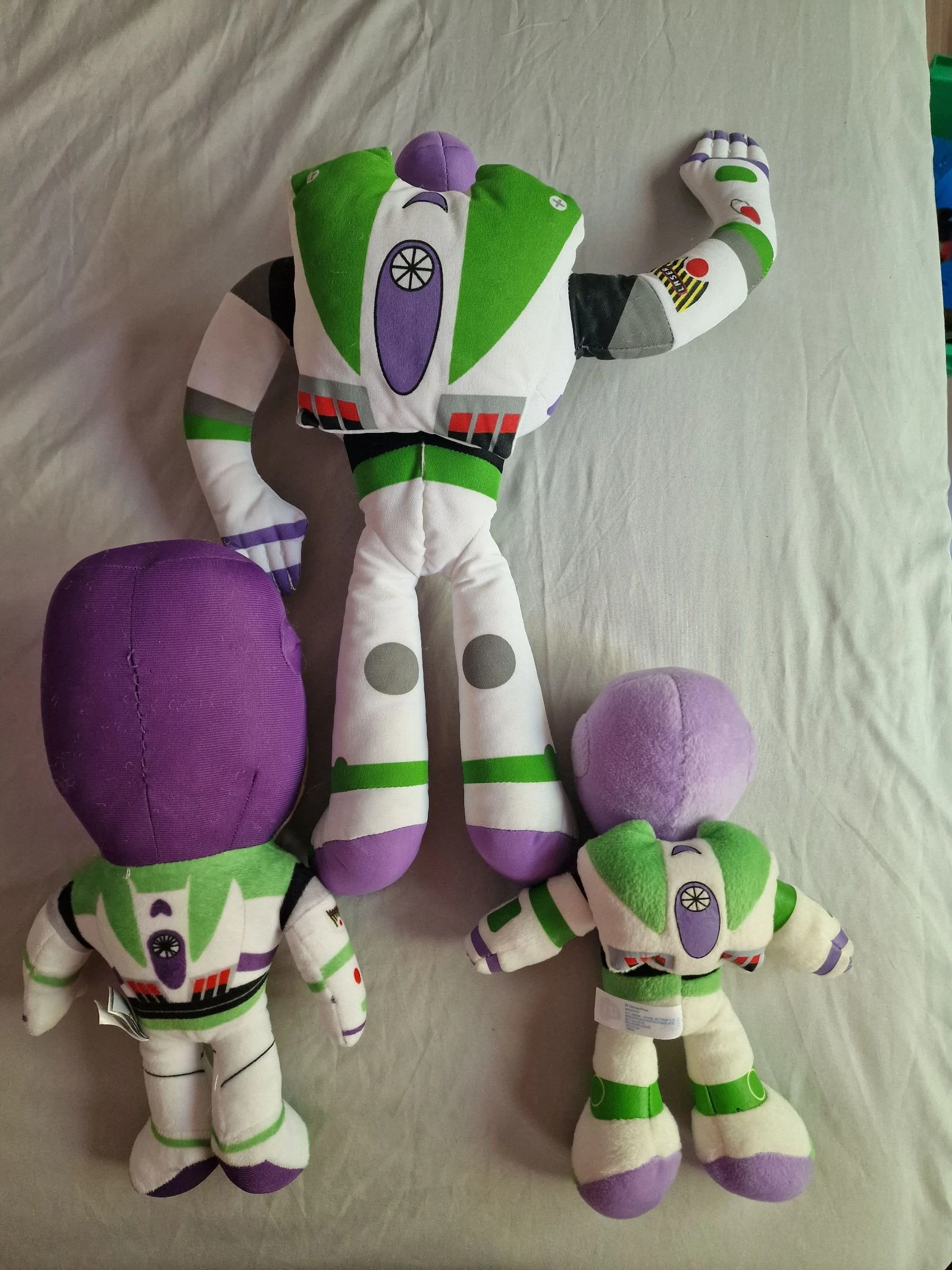 Pack of 3 Buzz Lightyear Toy Story Disney plush toys – photo 5